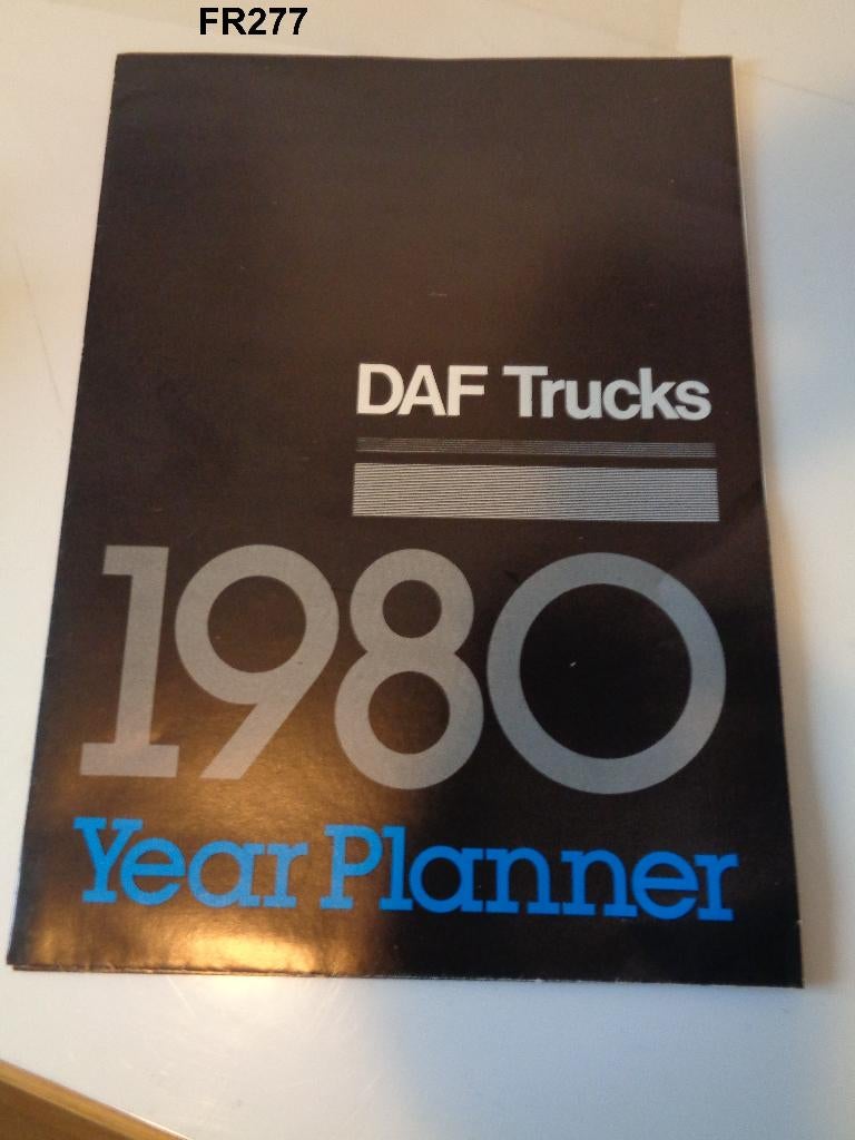 jaarplanner daf trucks, Ophalen of Verzenden, Zo goed als nieuw