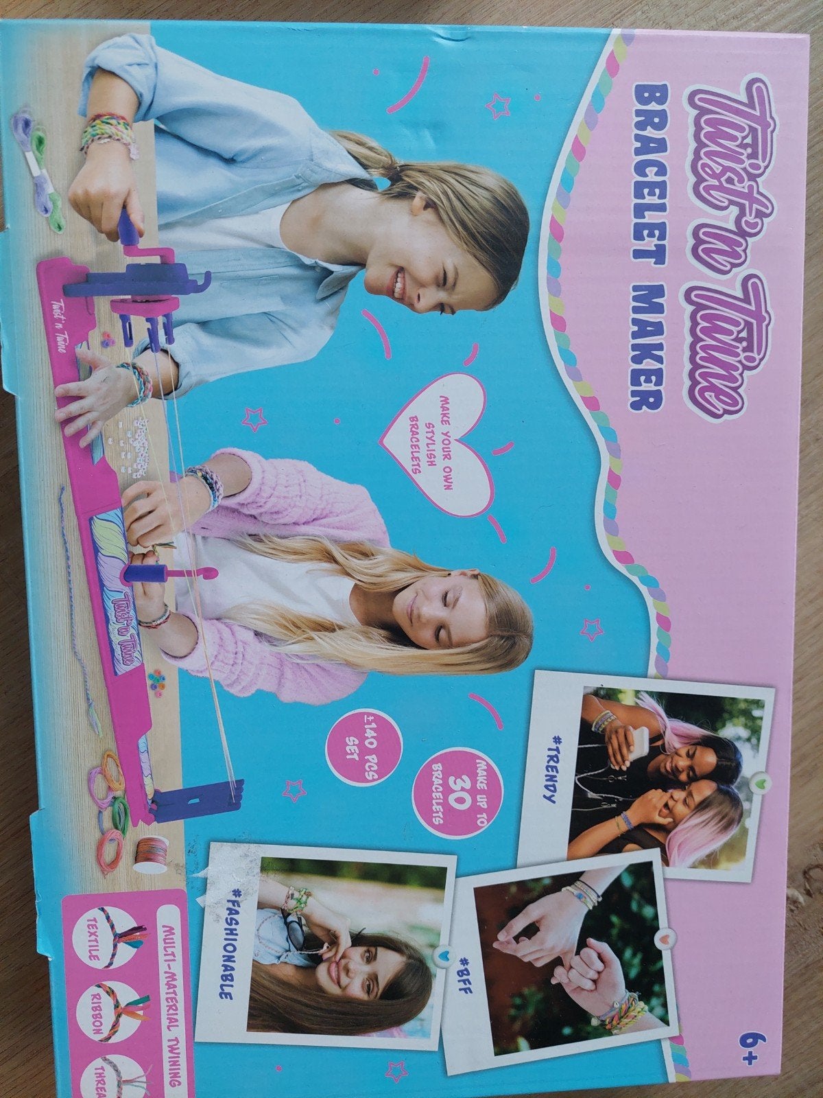 Twist 'n' Taine Bracelet Maker - Maak je eigen armbanden, Ophalen of Verzenden, Nieuw, Knutselen