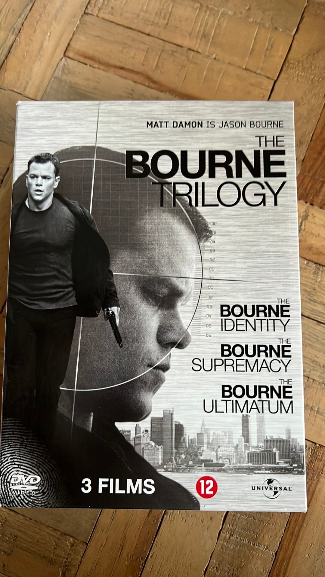 The Bourne Trilogy DVD set, Vanaf 12 jaar, Verzenden, Zo goed als nieuw, Actie en Avontuur