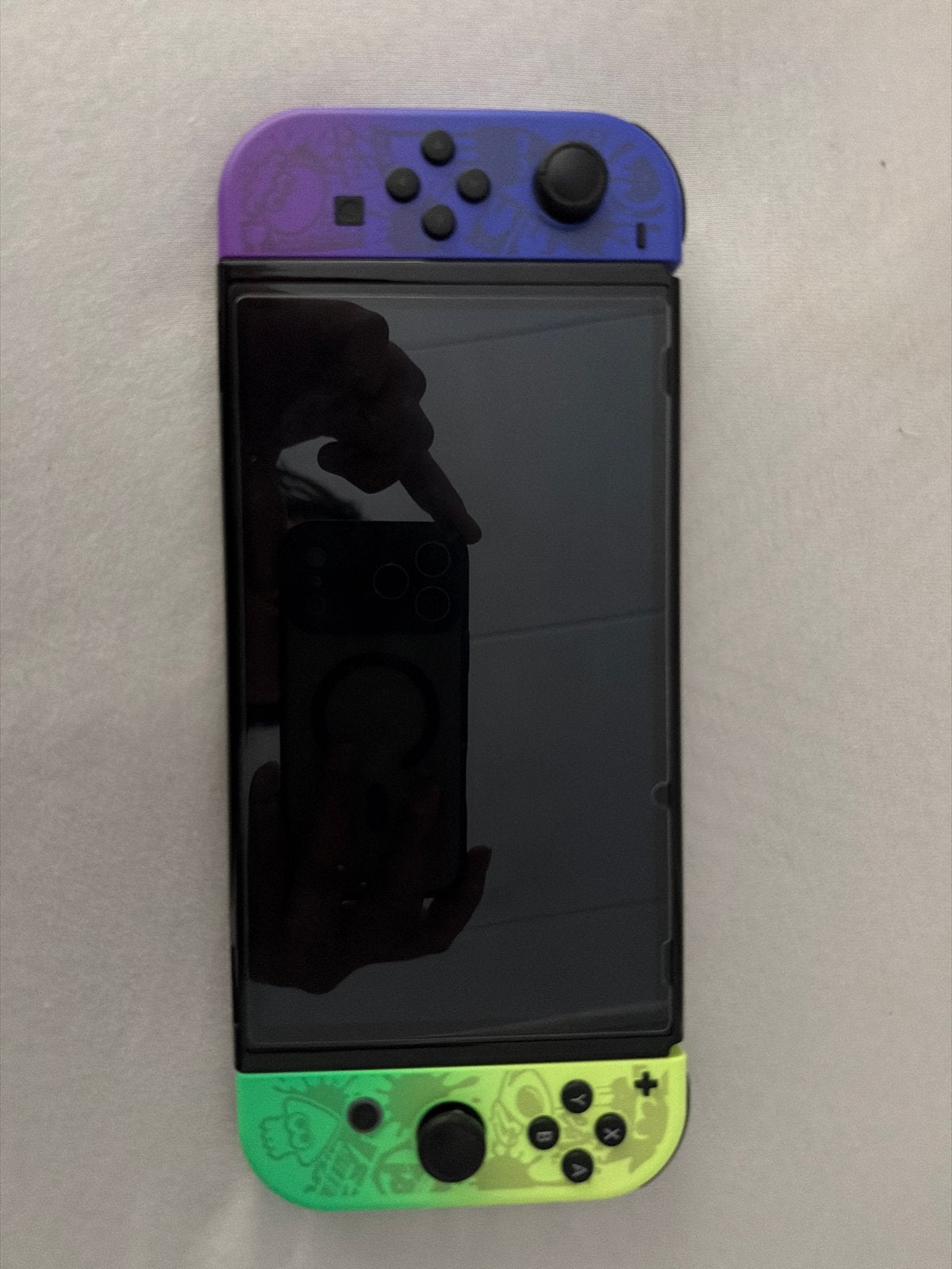 Nintendo Switch OLED Splatoon 3 Editie met games en controll, Met games, Met 2 controllers, Zo goed als nieuw, Switch OLED