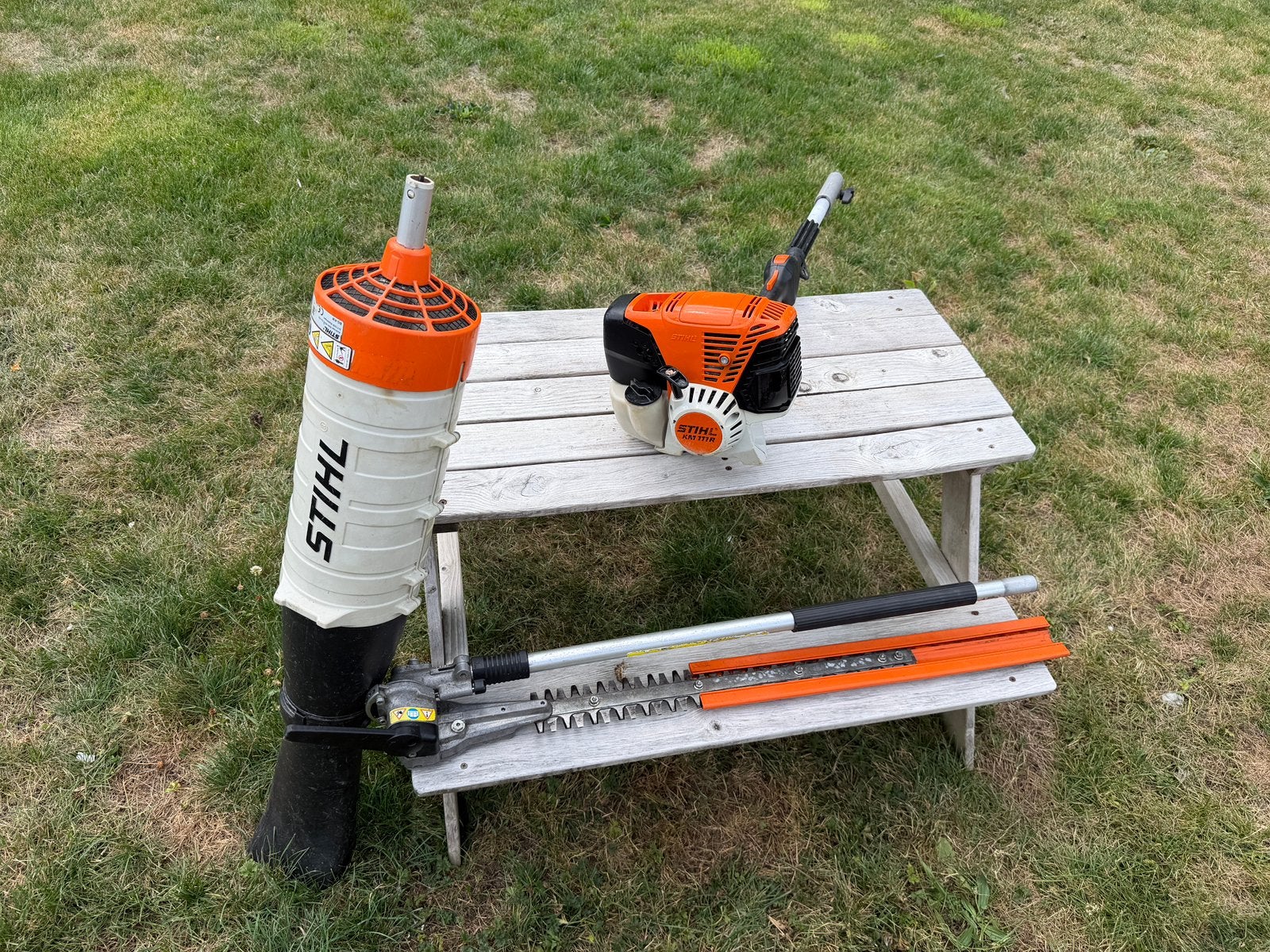 ‼️ stihl km111 combi-machine ‼️, Ophalen, Gebruikt