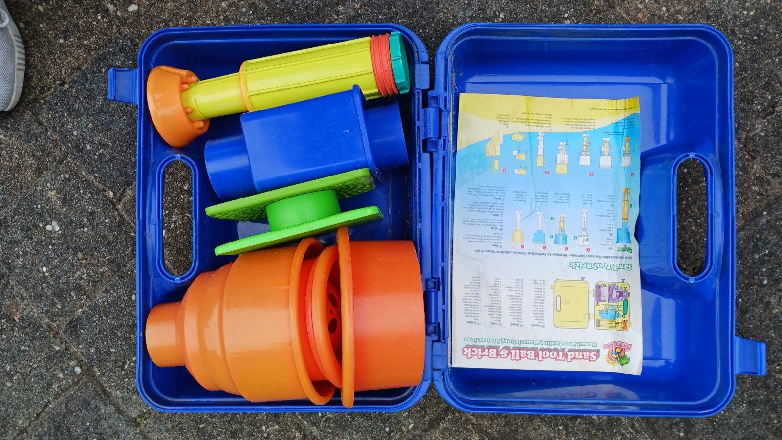 Sand Tool Ball & Brick set voor zandkastelen, Ophalen