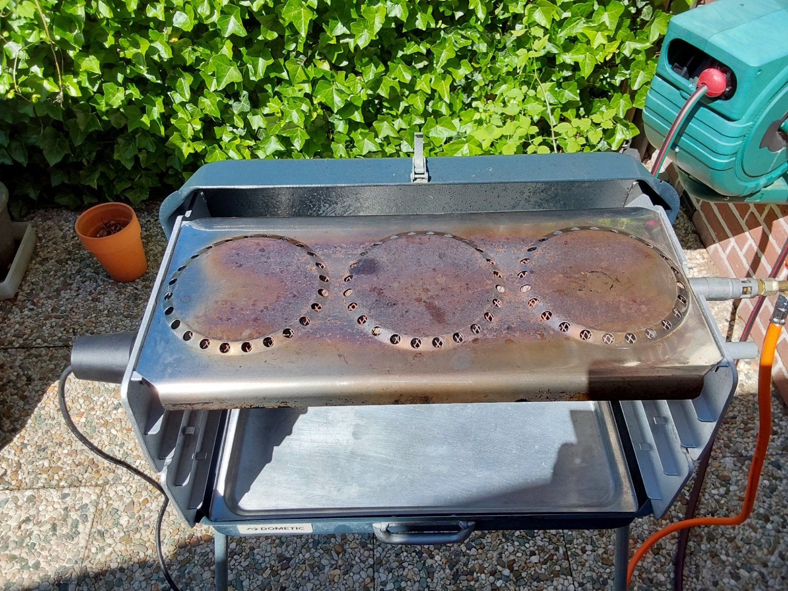 gasbarbecue met 3 branders, Ophalen, Gebruikt, Dometic