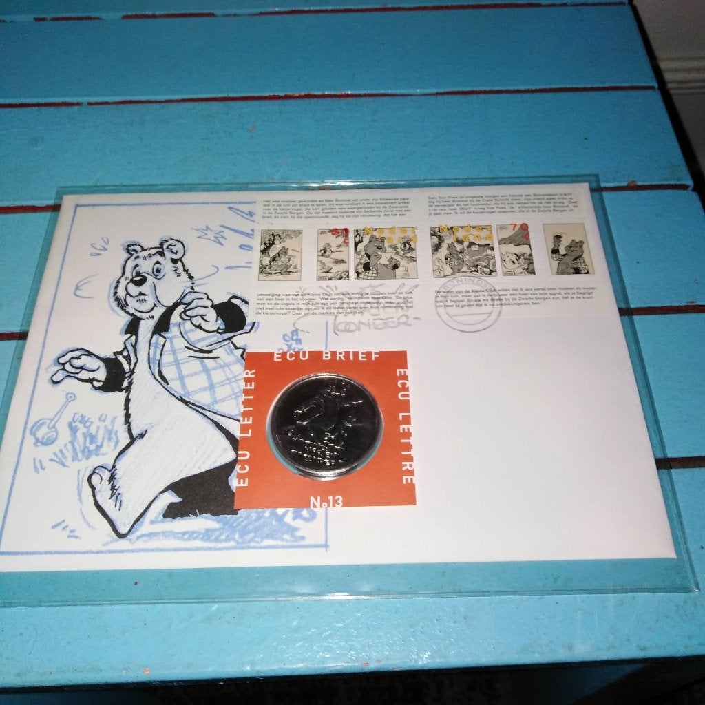 ECU-brief uit 1996 Olivier B. Bommel Marten Toonder, Verzamelen, Stripfiguren, Ophalen, Olivier B, Bommel en Tom Poes, Gebruikt