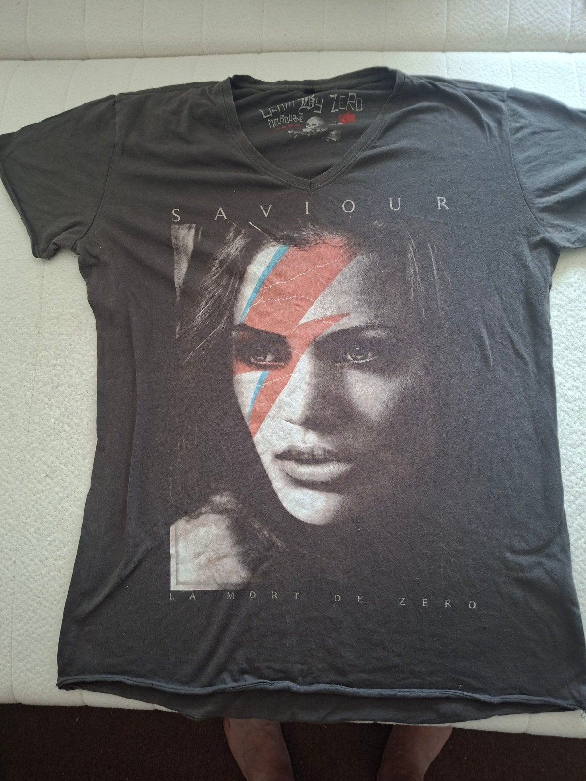 Death by zero T Shirt L, Ophalen of Verzenden, Zwart