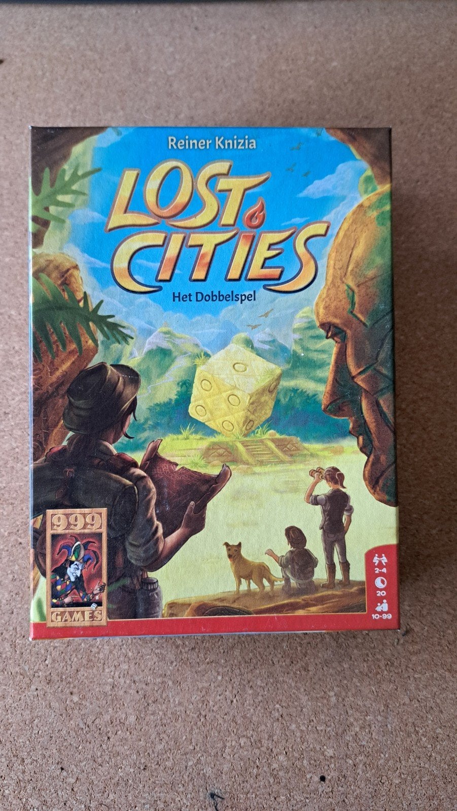 Lost Cities: Het Dubbelspel - Strategisch Kaartspel, Hobby en Vrije tijd, Een of twee spelers, Ophalen of Verzenden, Zo goed als nieuw