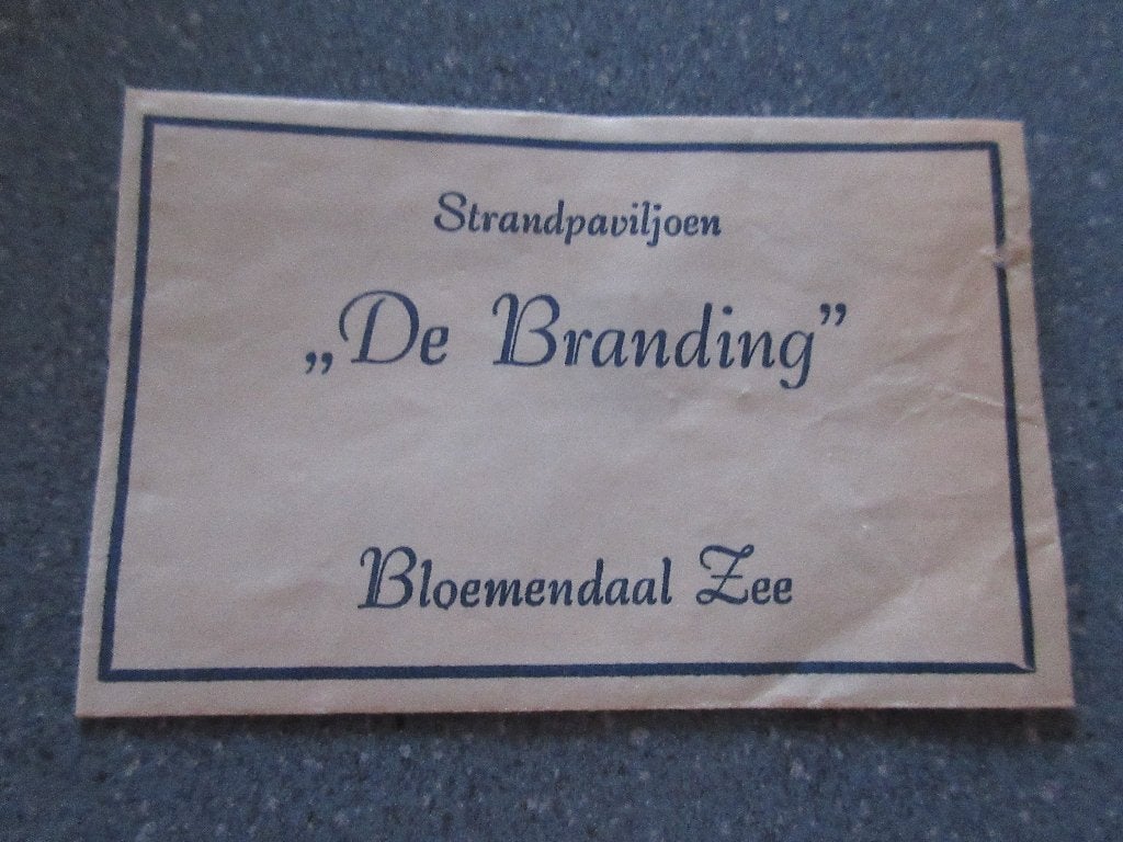 Bloemendaal Zee, strandpaviljoen De Branding, Verzenden, Nederland
