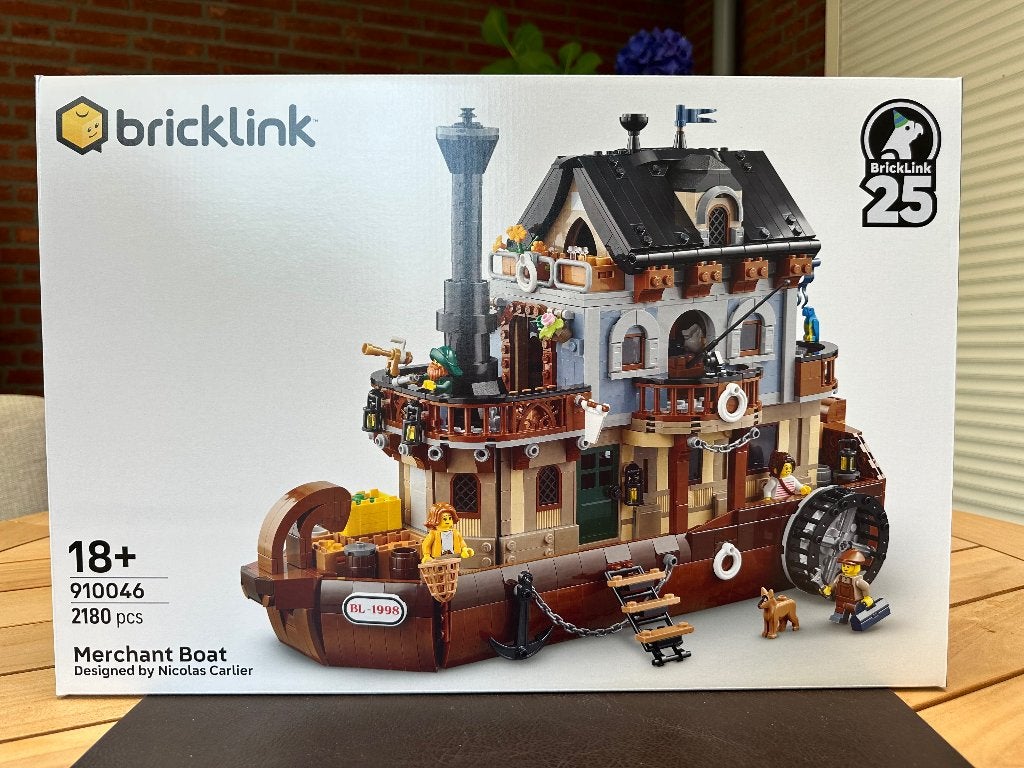 LEGO Bricklink 910046 Merchant Boat - geseald, Compleet, Overige thema's, Lego, Nieuw
