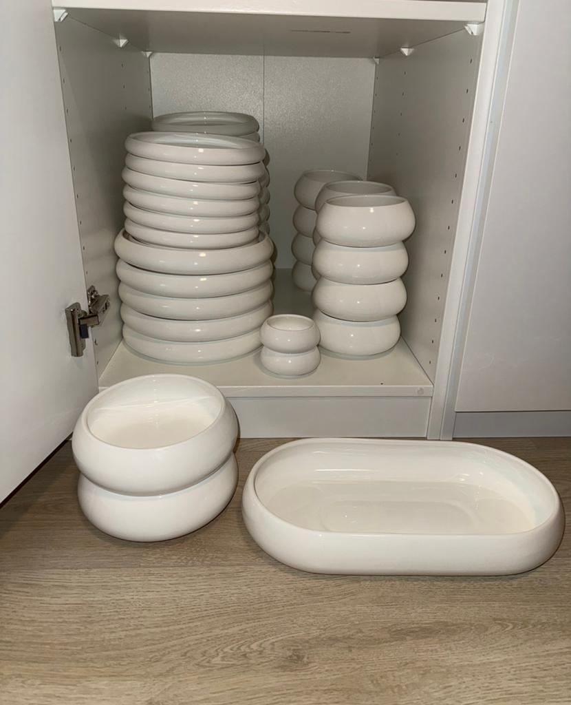 Servies set 41 delig 12 persoons, Huis en Inrichting, Keuken | Servies, Ophalen, Zo goed als nieuw, Bord(en), Overige stijlen