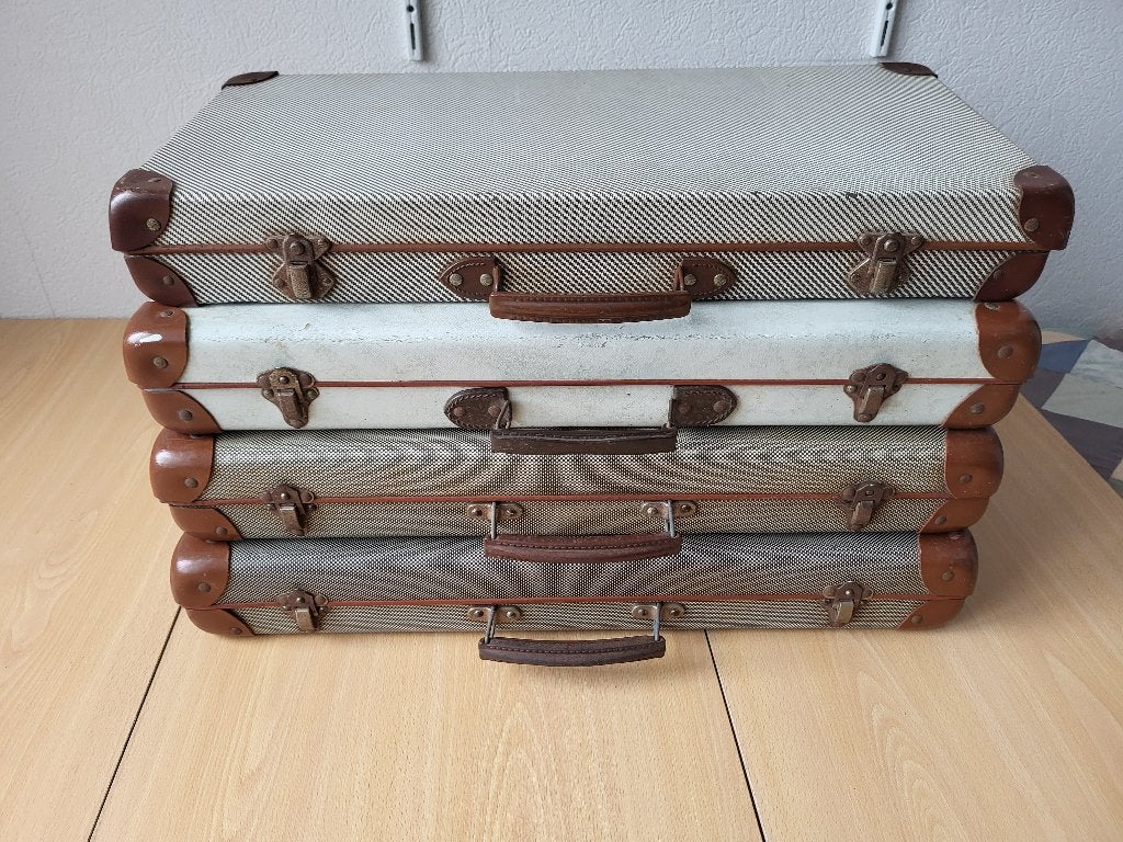 Vintage koffer apart model, Ophalen of Verzenden