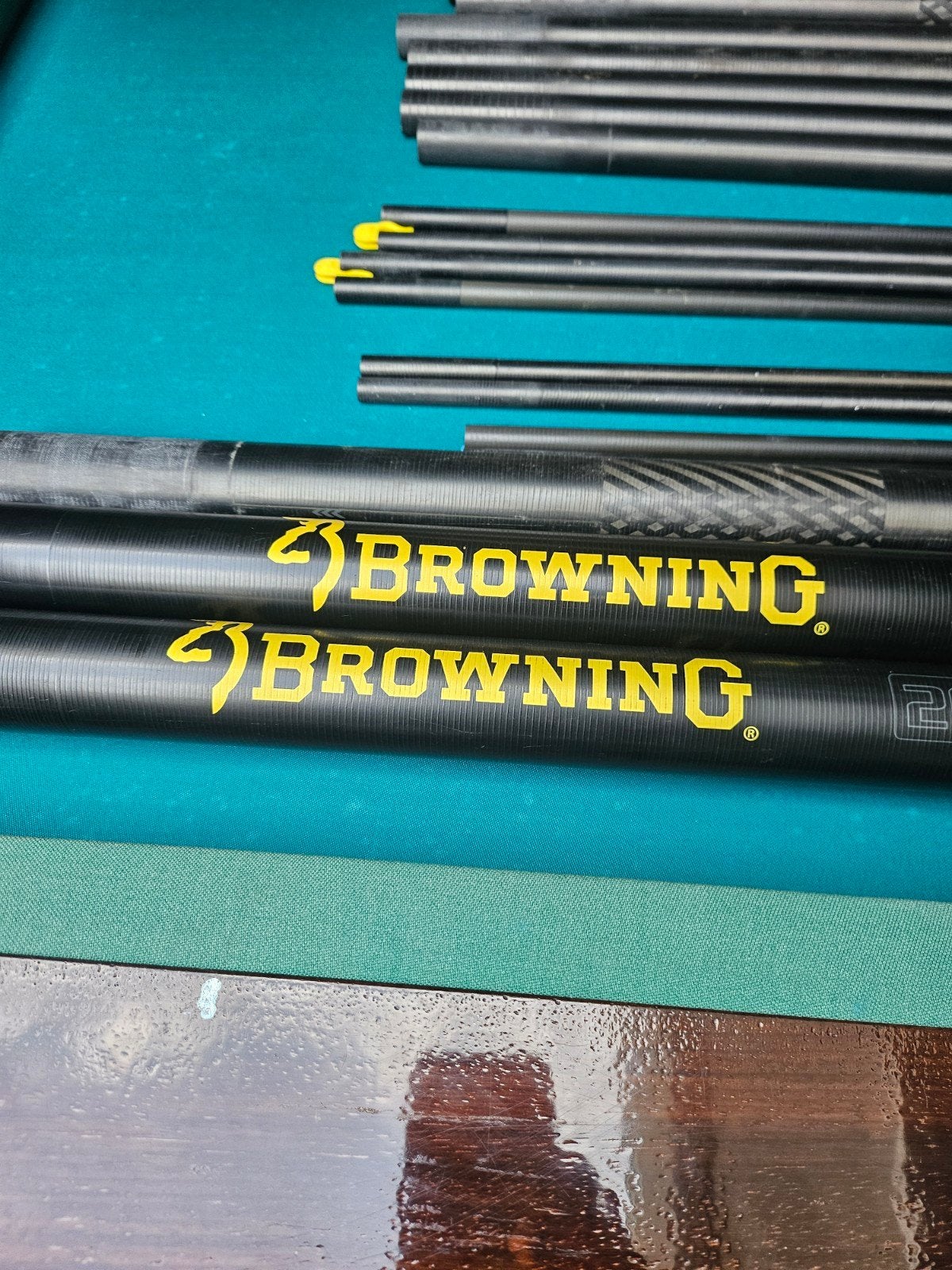 Browning Black Magic Slimlite 13.50m vaste hengel, Watersport en Boten, Ophalen, Gebruikt, Vaste hengel