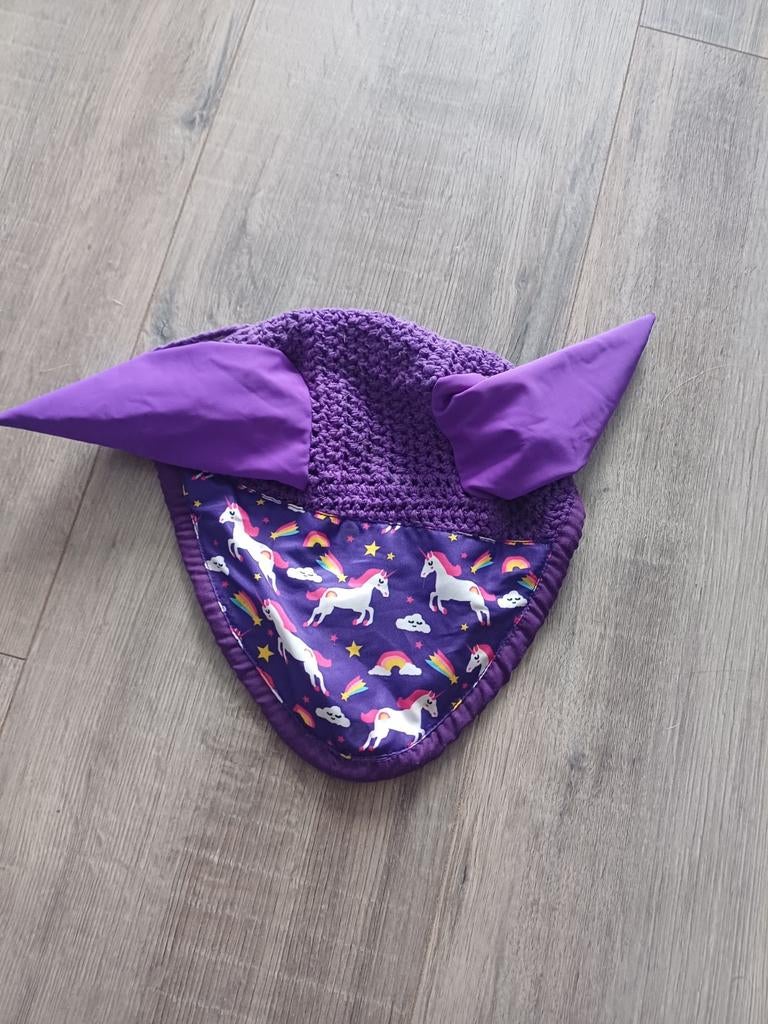 Paars unicorn oornetje, maat full, Ophalen of Verzenden, Nieuw, Recreatie