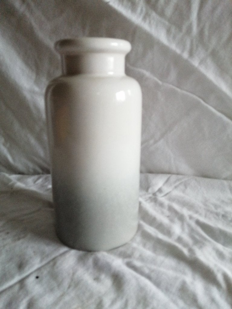 wit met grijze kleur zeer leuk model om te zien, Vintage, Ophalen of Verzenden, Zo goed als nieuw, Wit