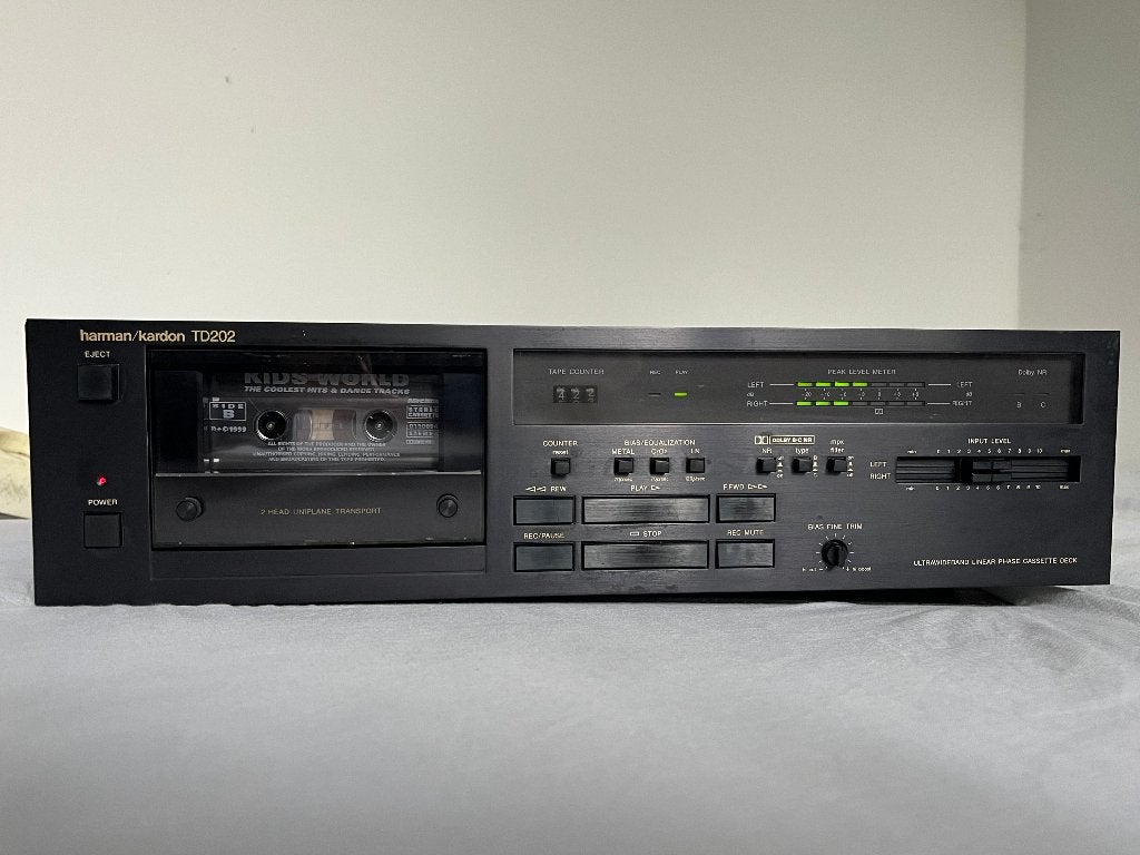 Harman Kardon cassettedeck: (alleen afspelen), Ophalen of Verzenden, Enkel, Overige merken, Tiptoetsen
