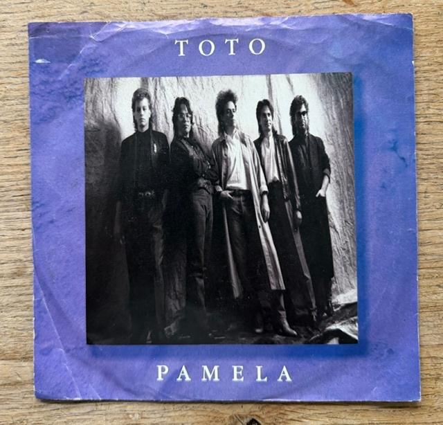 Toto - Pamela, Cd's en Dvd's, Vinyl Singles, Fotohoes, Ophalen of Verzenden, Gebruikt, Pop