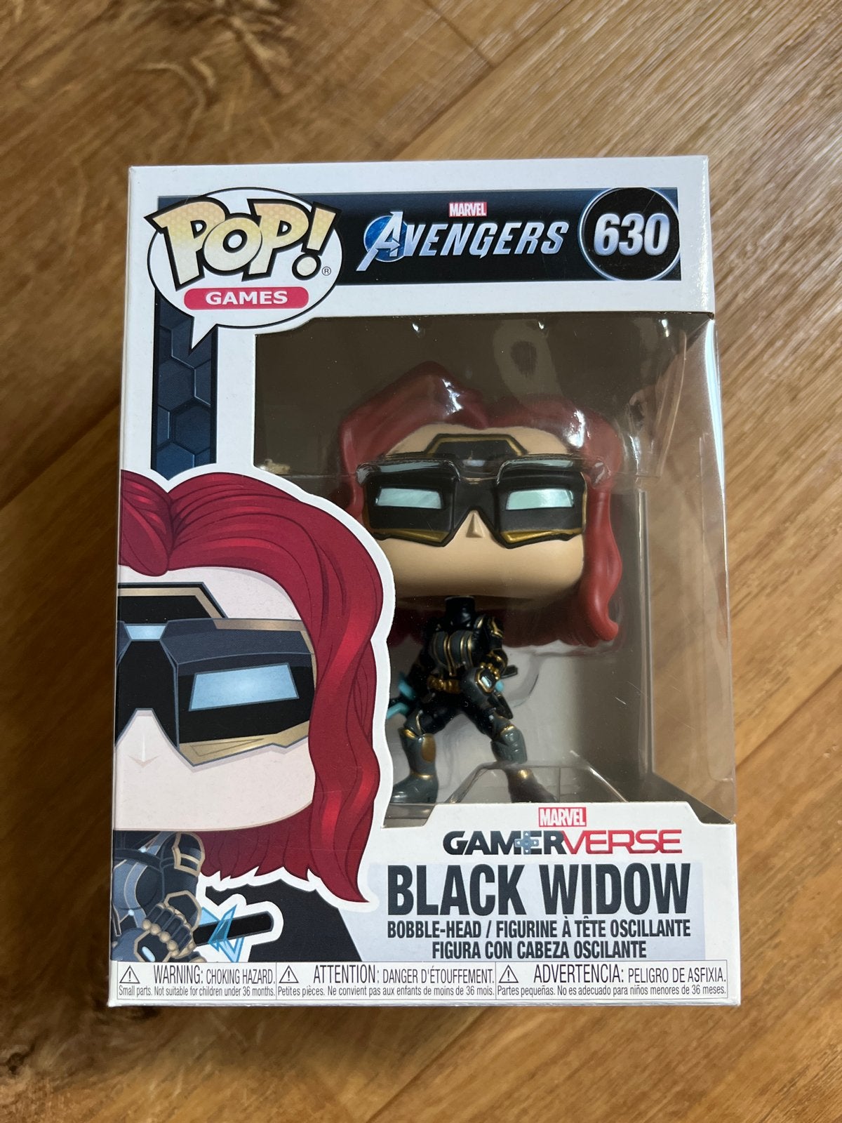 Funko Pop! Marvel Avengers Gamerverse Black Widow 630, Ophalen of Verzenden, Nieuw
