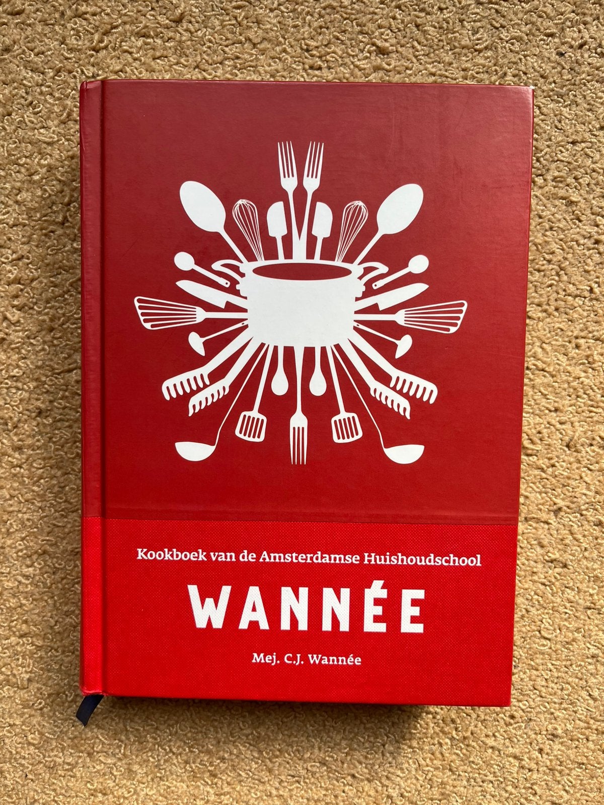 Wannée kookboek vd Amsterdamse huishoudschool, herz. 29e dr, Boeken, Ophalen, Zo goed als nieuw