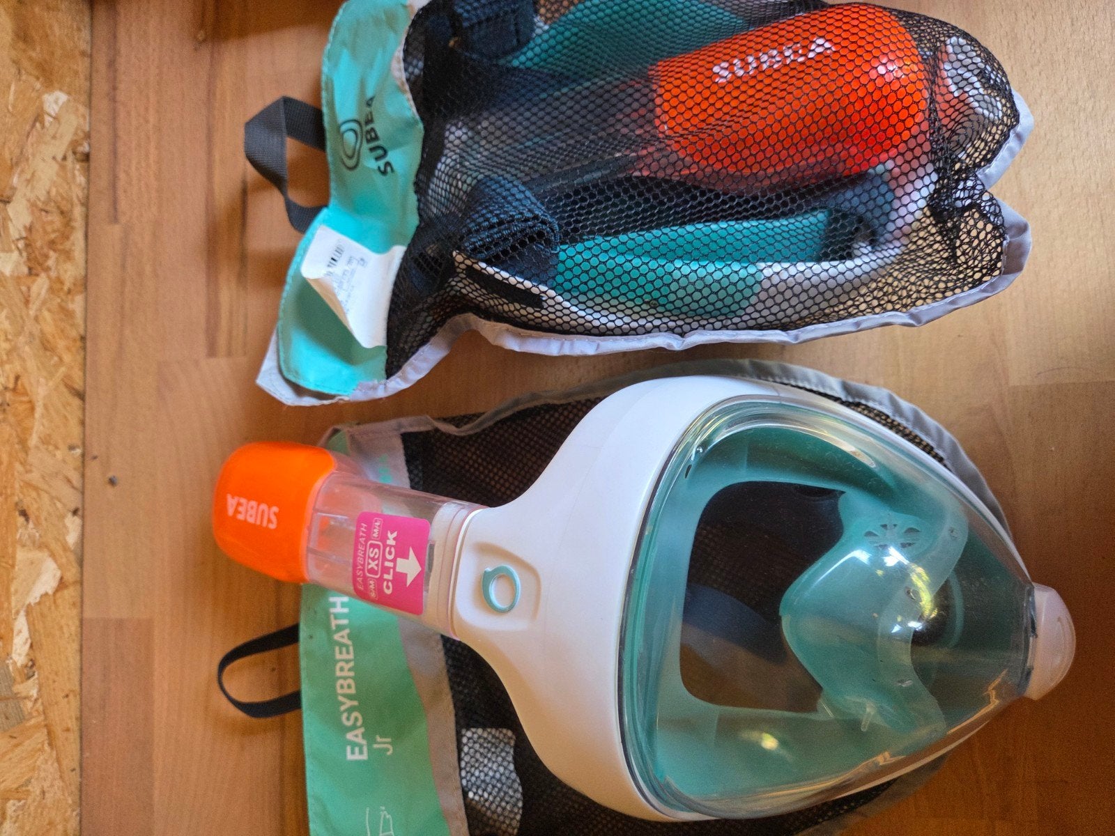 Easybreath Jr Snorkelmasker xs, Ophalen, Gebruikt, Snorkelset