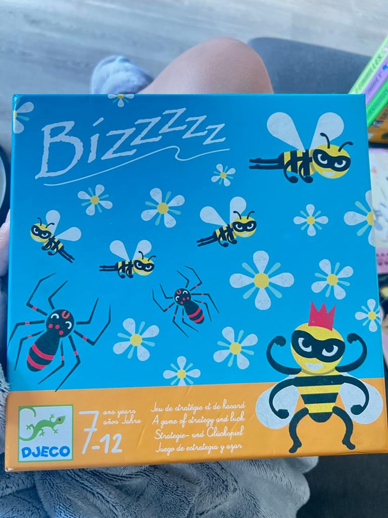 Bizzzzz bordspel van Djeco - Strategie en Geluk, Kinderen en Baby's, Speelgoed | Educatief en Creatief, Ophalen of Verzenden, Zo goed als nieuw