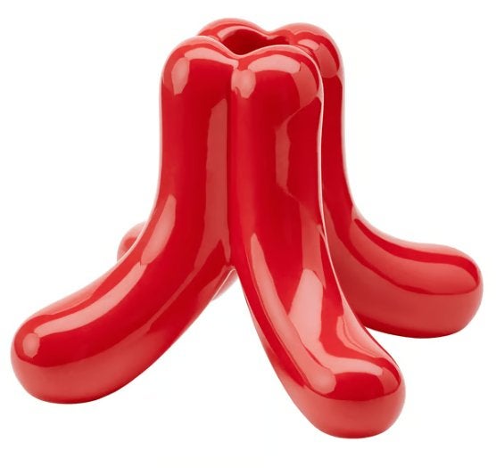 Vinterfint kandelaar rood | Gustaf Westman | Ikea | design, Overige materialen, Nieuw, Ophalen of Verzenden, Kandelaar