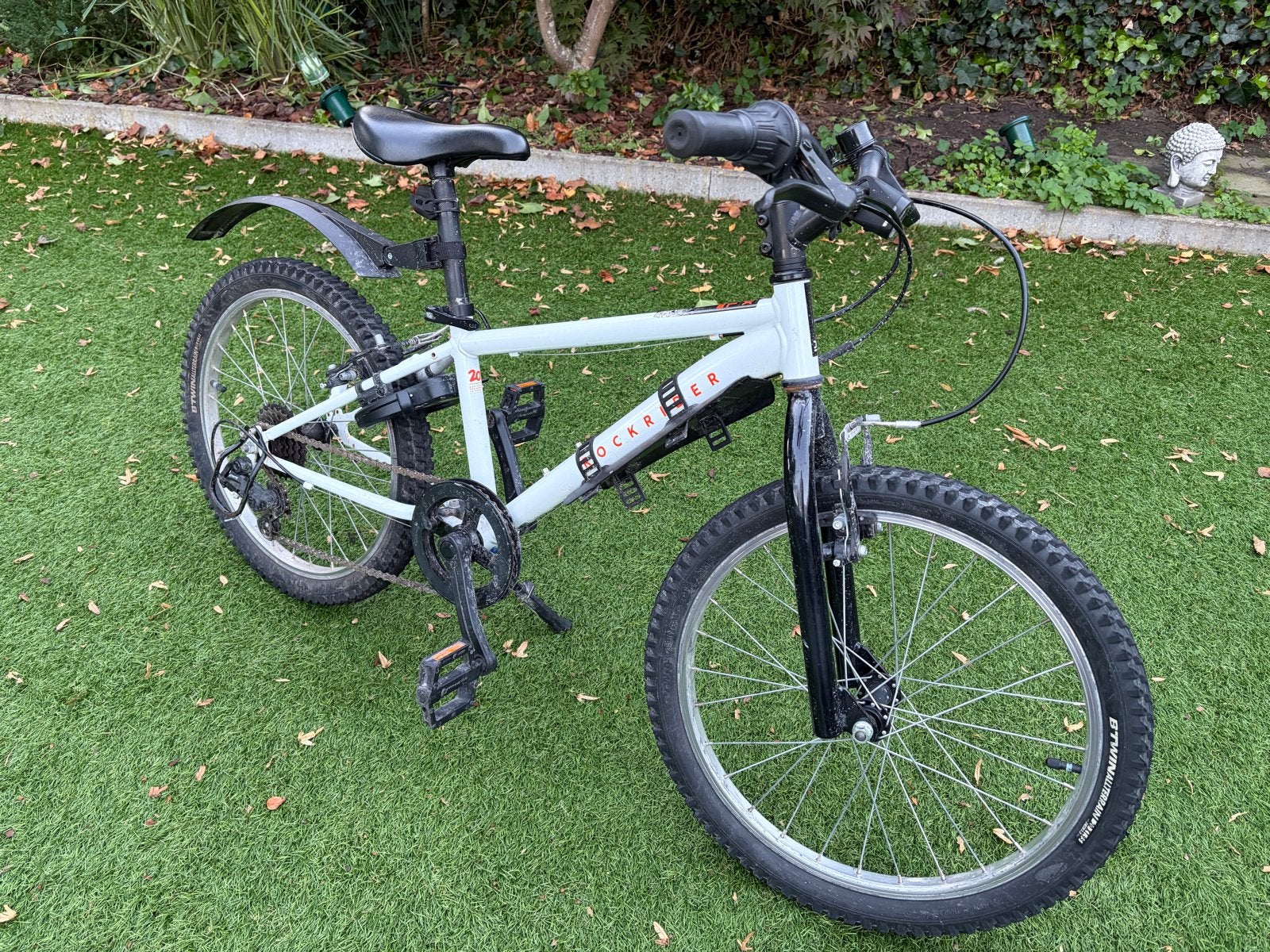 Rockrider ST 100 Kinderfiets 20 inch, Velgrem, Versnellingen, Minder dan 49 cm, Zo goed als nieuw