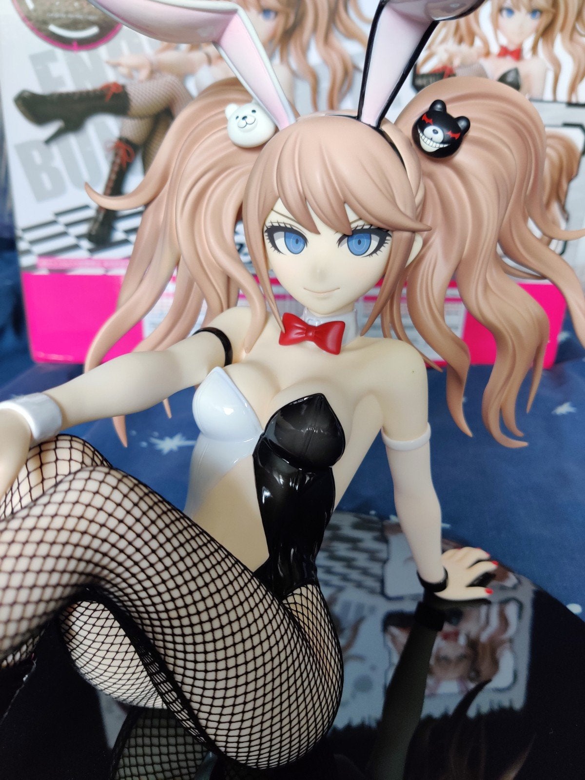 Danganronpa Junko Enoshima 1/4 Bunny B-Style anime figure, Ophalen of Verzenden, Zo goed als nieuw