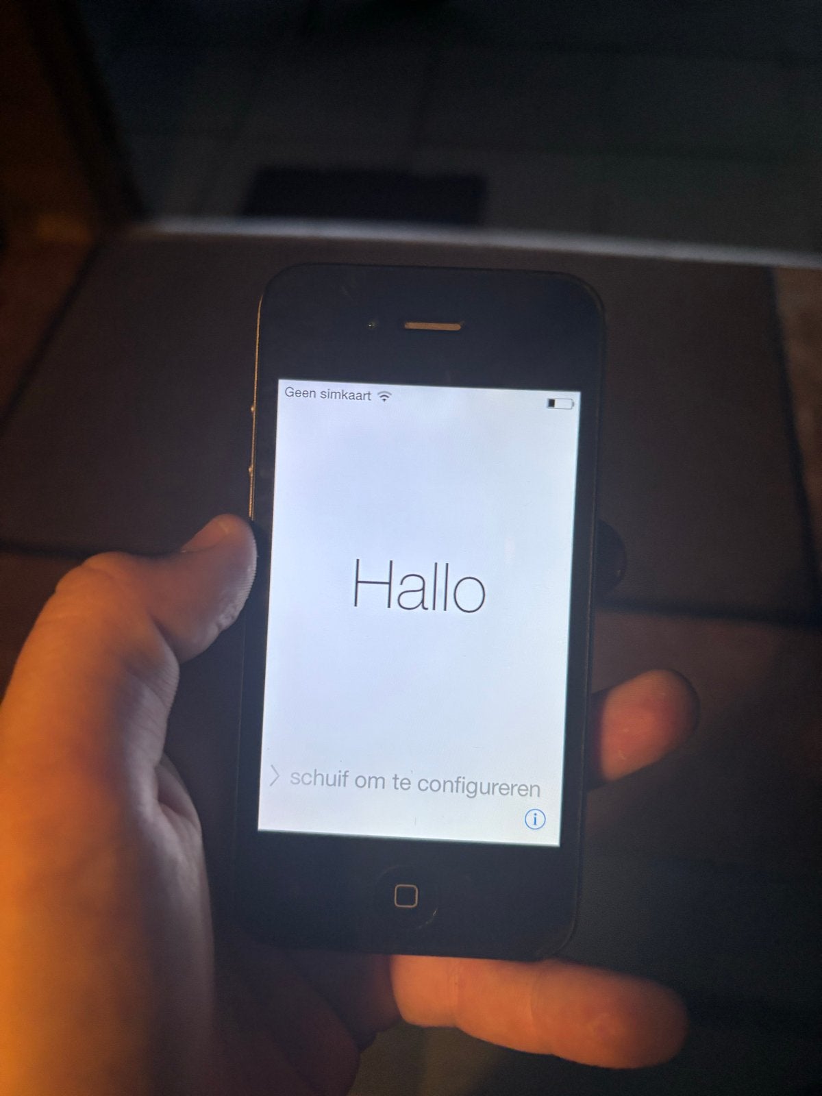 Apple iPhone 4 Zwart 8GB - Goede staat, Telecommunicatie, Mobiele telefoons | Apple iPhone, Gebruikt, 8 GB, Zonder abonnement