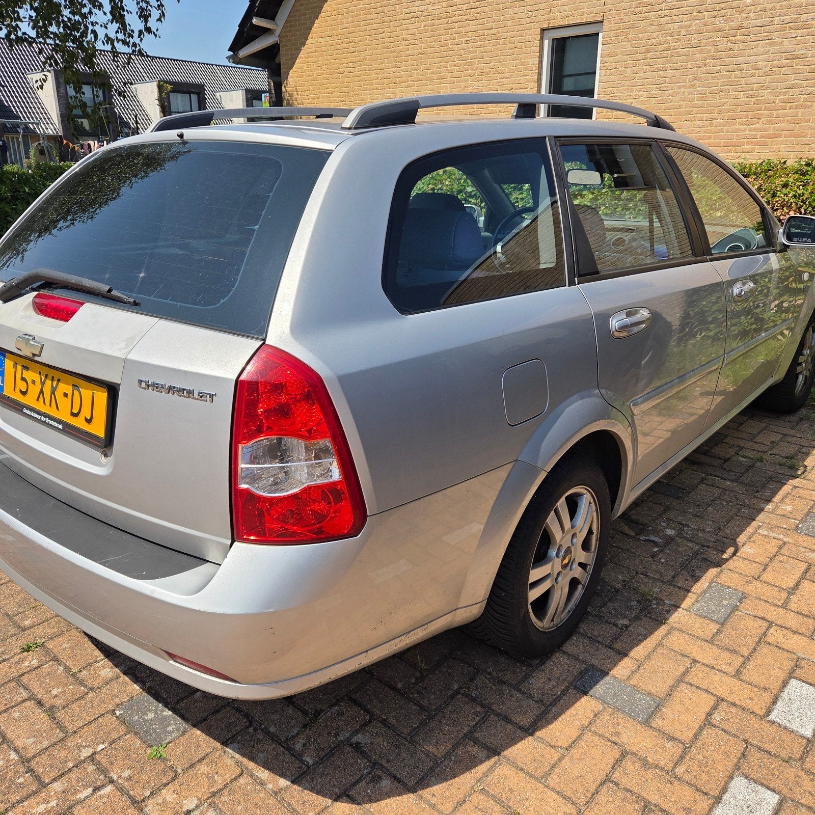 Chevrolet Nubira 1.8 Wagon AUT 2007 Grijs, Auto's, Chevrolet, Stof, 1280 kg, Grijs, Particulier