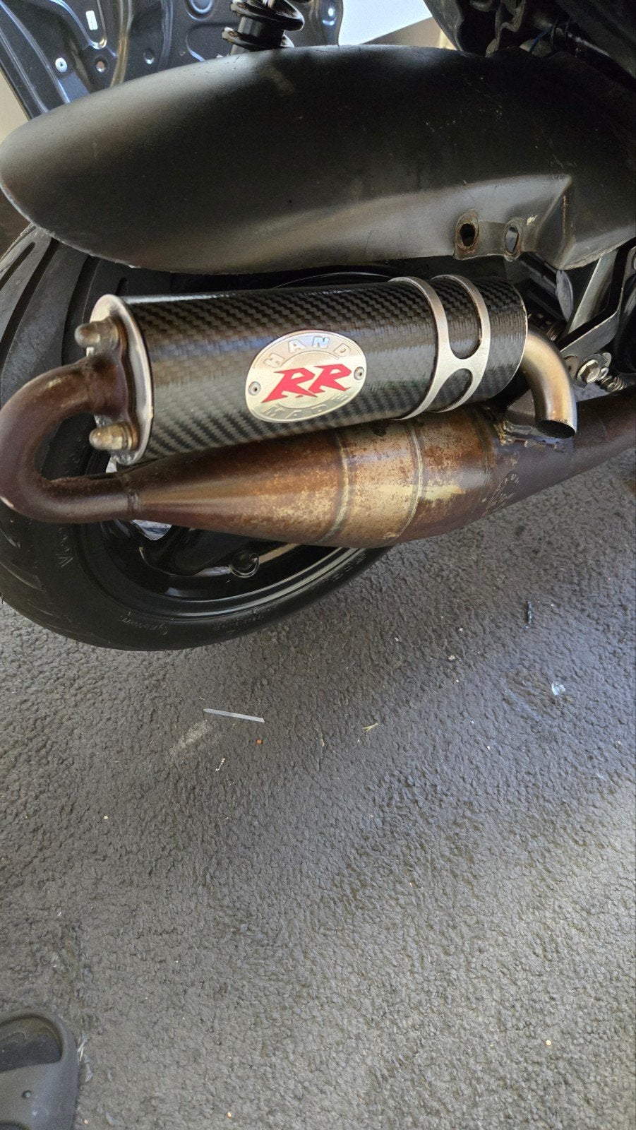 Minarelli horizontaal Hand Made RR Leovince UNIEK!!, Fietsen en Brommers, Brommeronderdelen | Scooters, Ophalen of Verzenden, Zo goed als nieuw