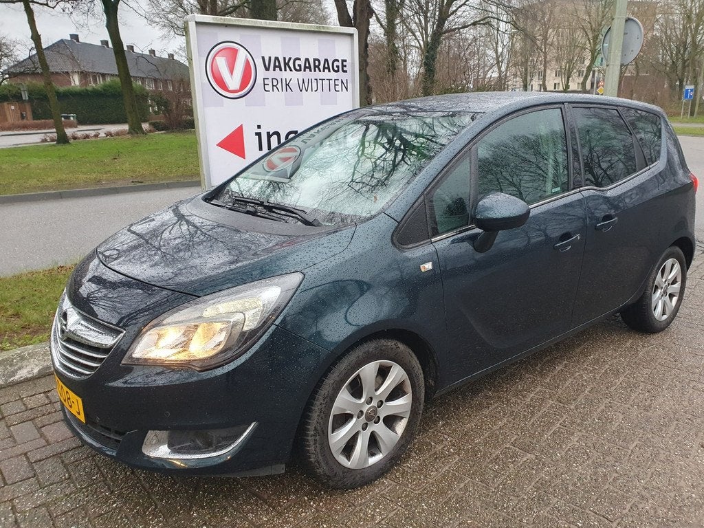 Opel Meriva 1.4 Turbo Blitz, Auto's, Voorwielaandrijving, Gebruikt, 4 cilinders, Origineel Nederlands