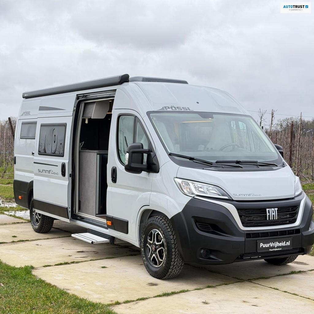 Possl Summit Shine 640 Automaat Vol Opties! Omvormer/Lithium, Caravans en Kamperen, Buscamper of Camperbus, Pössl, 6 tot 7 meter