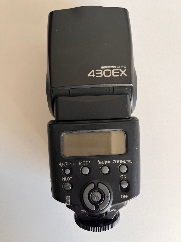 Canon flitser 430EX, Audio, Tv en Foto, Fotografie | Flitsers, Canon, Canon, Externe flitser, Ophalen of Verzenden