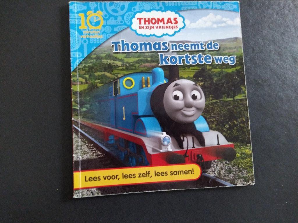 Boek Thomas de trein - neem de kortste weg, Ophalen of Verzenden, Gelezen, Fictie algemeen