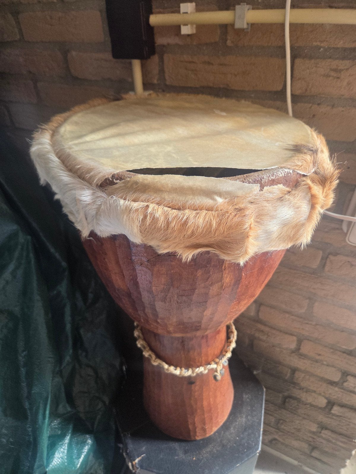TE KOOP: Djembe met geitenvel, Ophalen, Gebruikt, Overige merken
