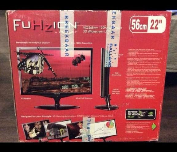 ViewSonic VX2268wm monitor, Ophalen, Zo goed als nieuw