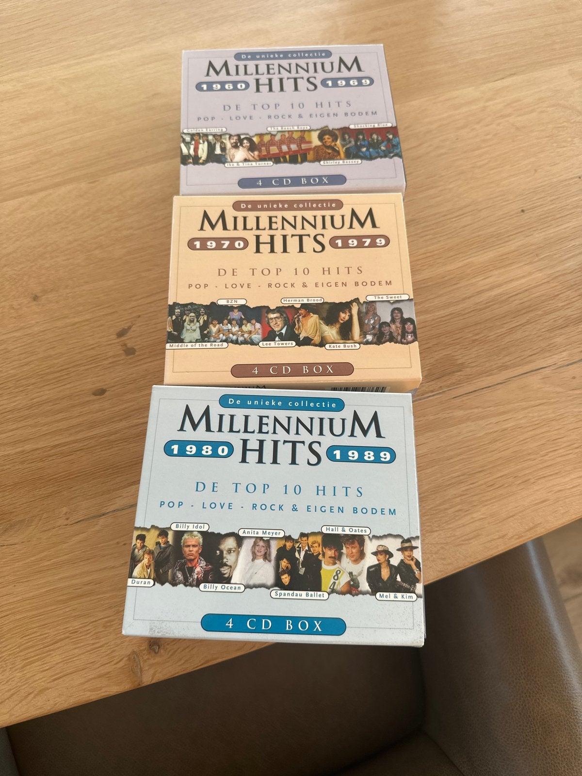 Millennium Hits: 3x 4 CD Box (60s, 70s, 80s Pop/Rock), Cd's en Dvd's, Ophalen of Verzenden, Gebruikt, Pop, Boxset