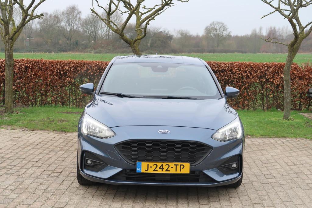 Ford Focus 1.0 EcoBoost Titanium Business Nieuwe apk, Gebruikt, Met garantie (alle), Blauw, Bedrijf