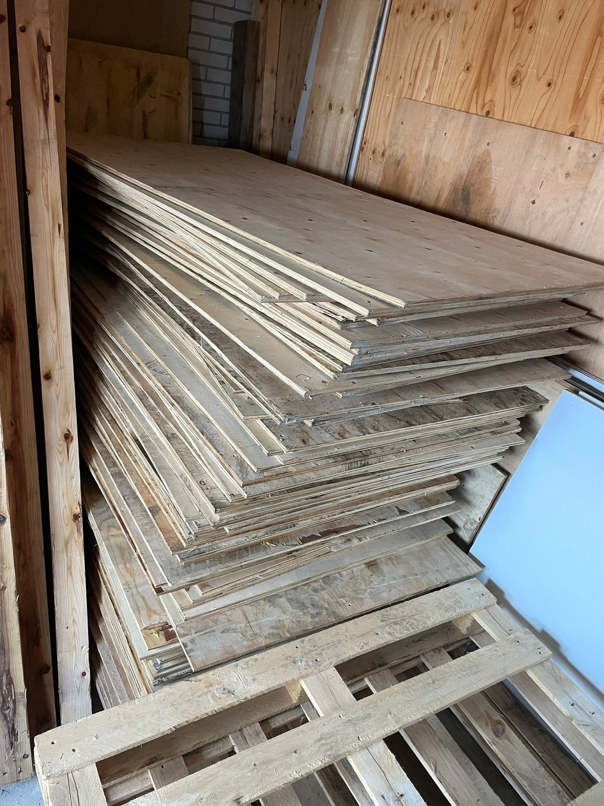 Balken en underlayment, Ophalen, Zo goed als nieuw, Balk, Vuren
