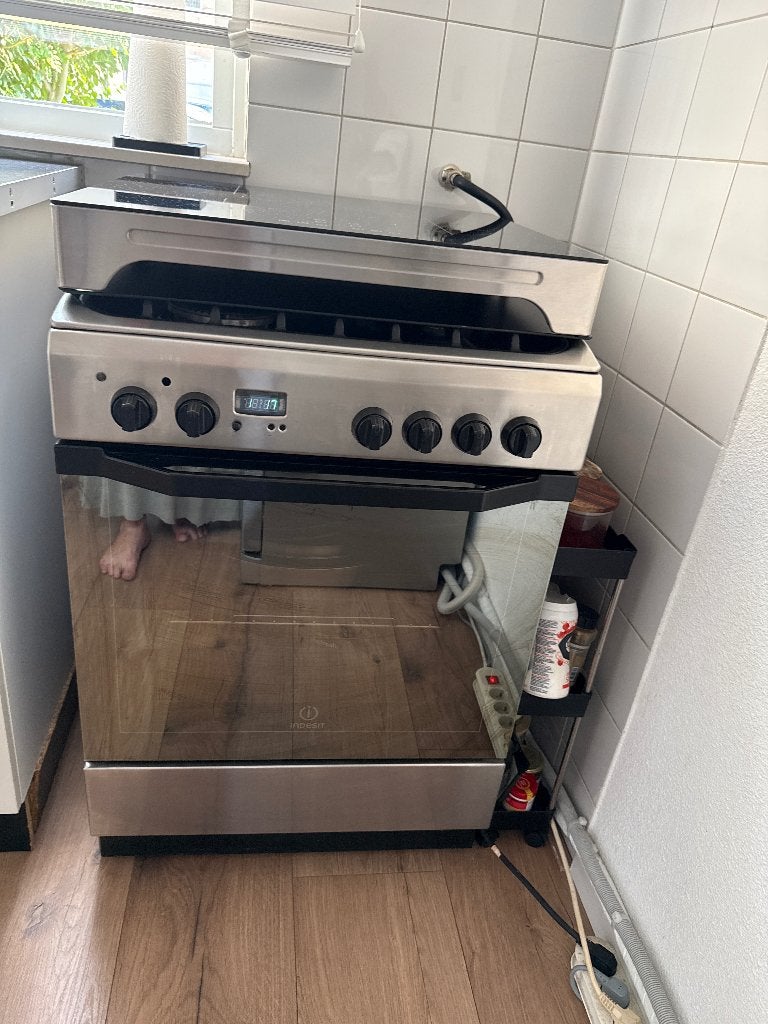 Fornuis, Ophalen, Gebruikt, Grill, 4 kookzones