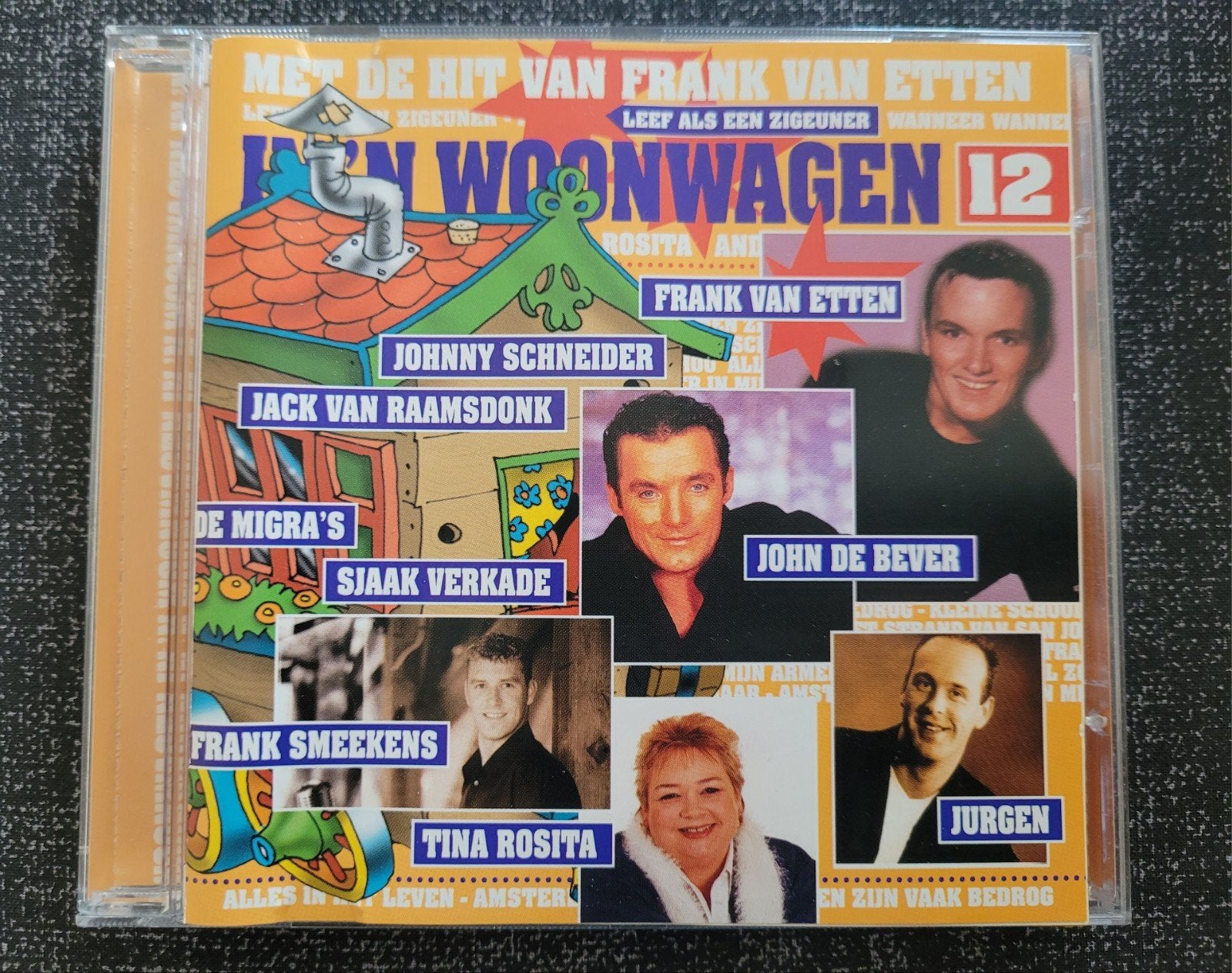 In 'n Woonwagen nr 12    ( LET OP = CD), Cd's en Dvd's, Cd's | Nederlandstalig, Ophalen, Zo goed als nieuw, Levenslied of Smartlap