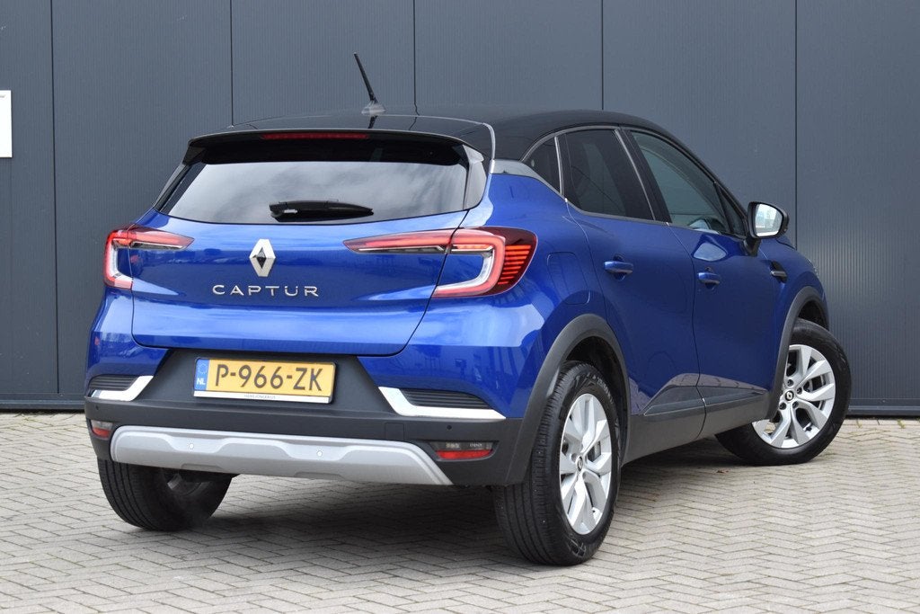Renault Captur TCe 90 Intens | CAMERA | NAVI | CRUISE CONTRO, Voorwielaandrijving, Gebruikt, Euro 6, Blauw