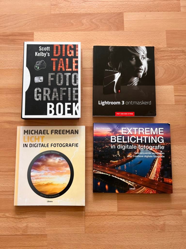 Fotografie boeken bundel – Lightroom & digitale fotografie, Ophalen of Verzenden, Zo goed als nieuw, Fotografie algemeen