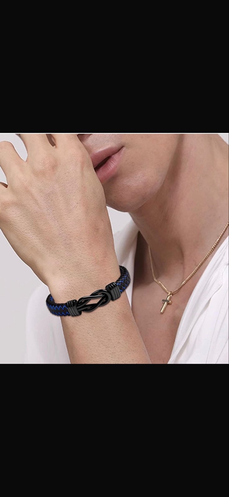 103x Heren Armband €33->€9,7 | €1000 totaal, Ophalen of Verzenden, Nieuw, Zwart, Leer
