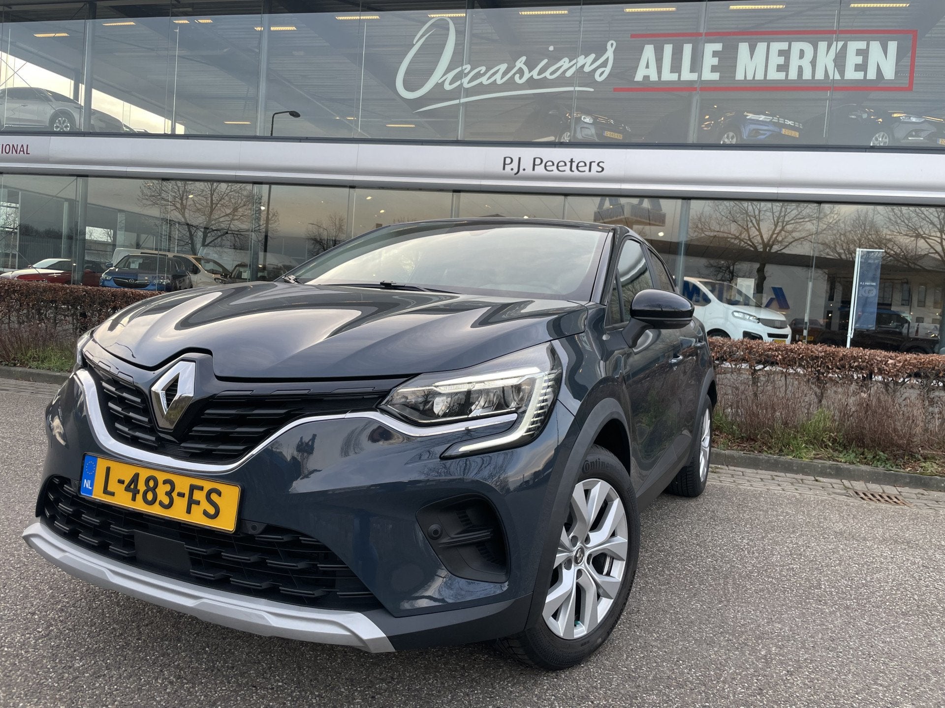 Renault Captur 1.0 TCe 100 Bi-Fuel Business Zen Airco - Crui, Auto's, Renault, Voorwielaandrijving, Stof, Gebruikt, Euro 6