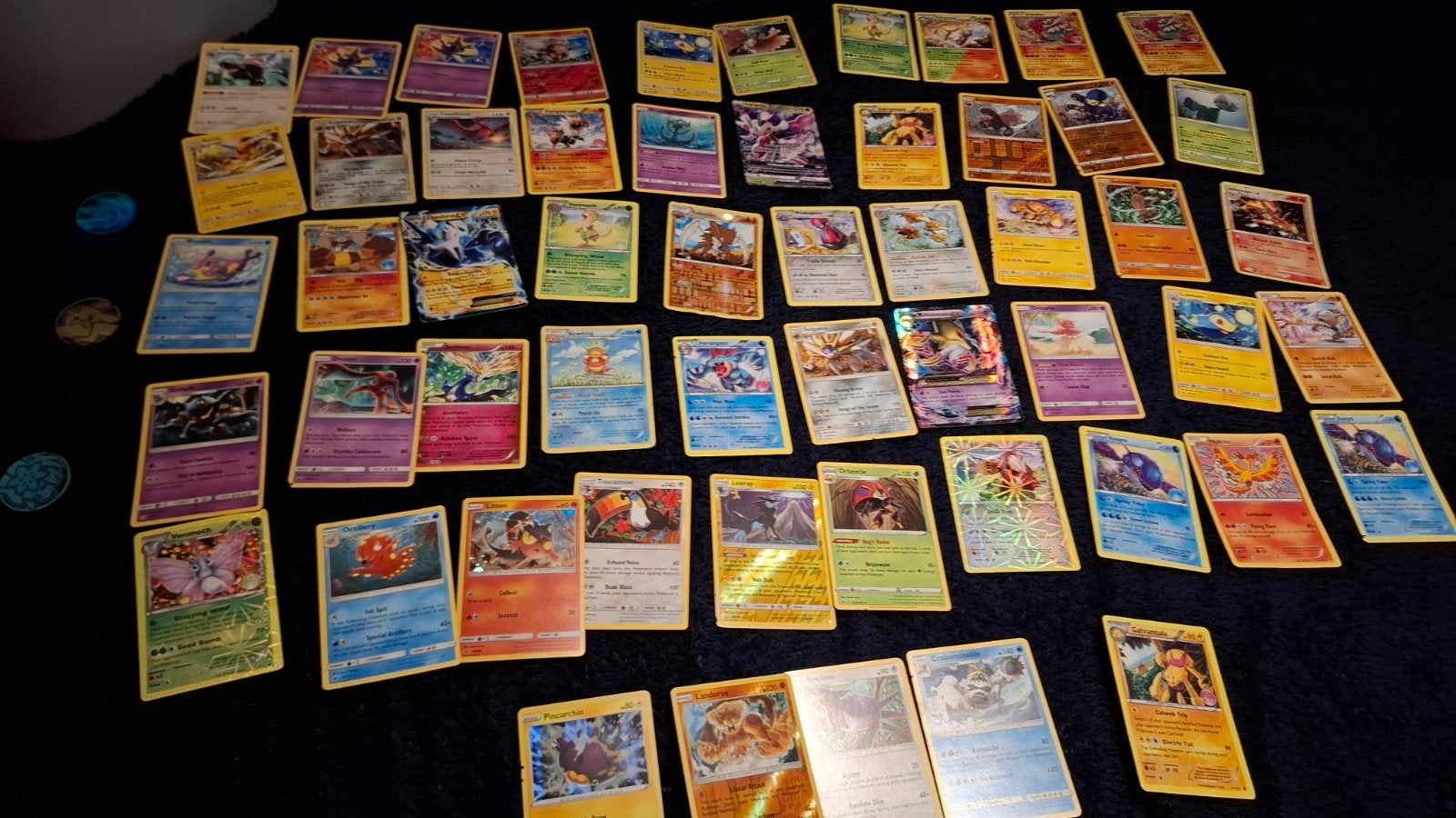a lot of rare pokemon cards, Verzenden, Gebruikt, Meerdere kaarten, Foil