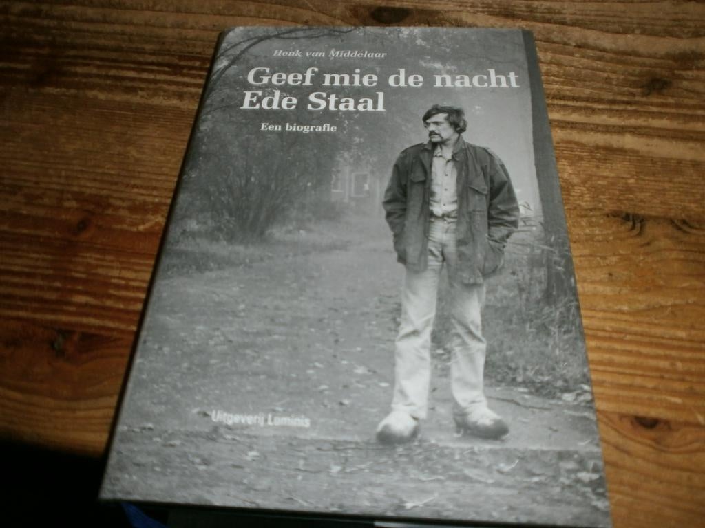ede staal geef mie de nacht biografie met bijzondere fotos, Boeken, Ophalen of Verzenden, Nieuw