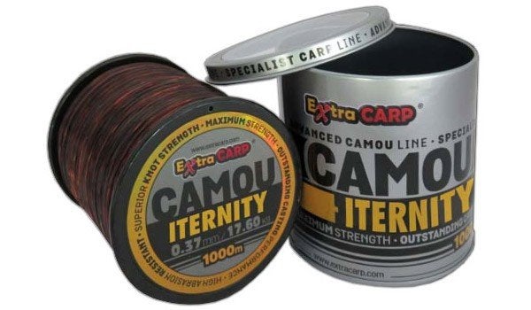 Camou Iternity Nylon - 1000m Nu Vanaf € 9,99, Watersport en Boten, Hengelsport | Karpervissen, Verzenden, Info@tacklestunter.nl