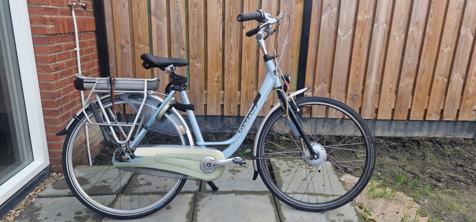 Gazelle Orange Elektrische Damesfiets 53 cm 7 versnellingen, 51 tot 55 cm, Ophalen, Zo goed als nieuw, Gazelle