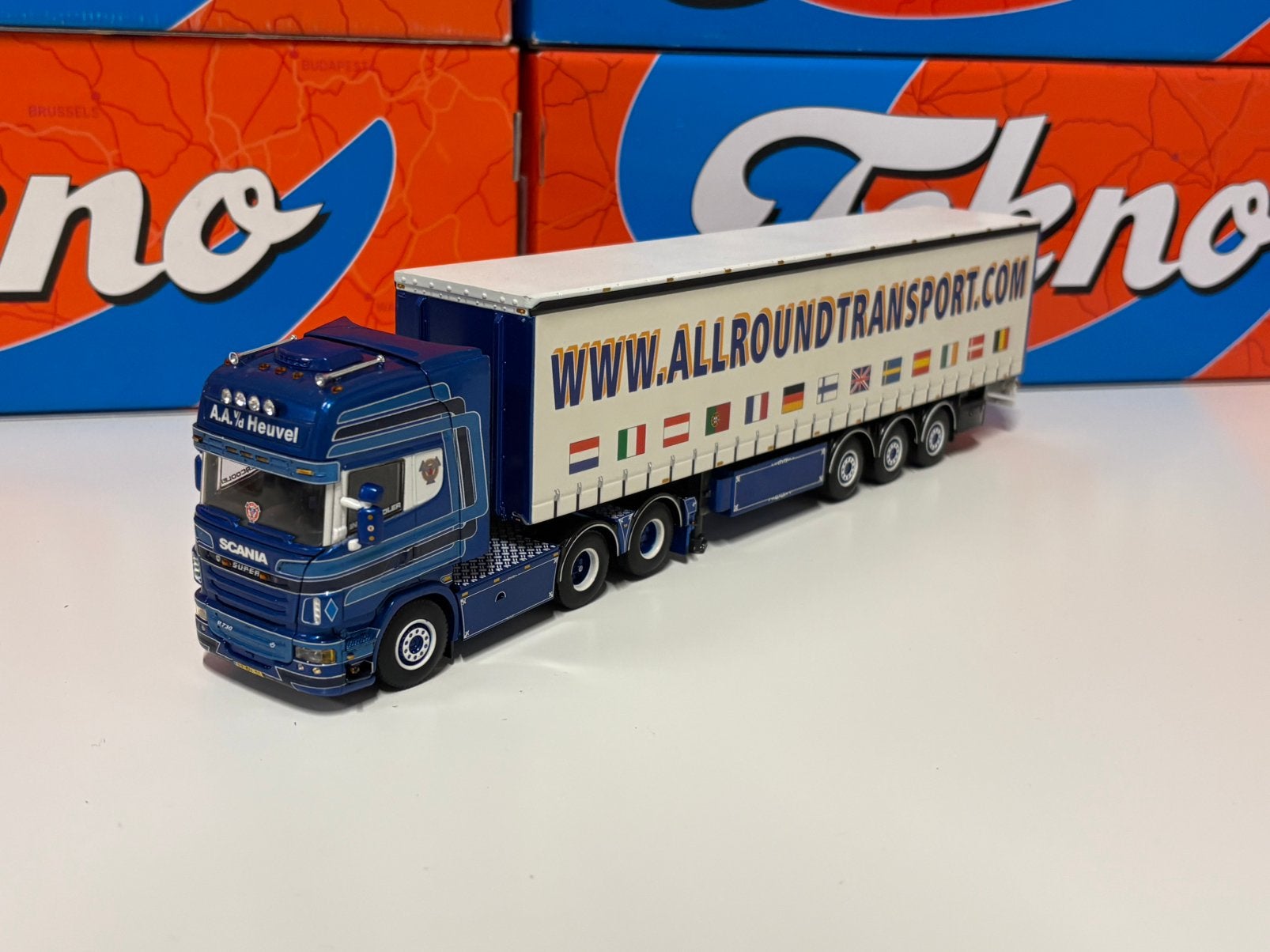 Wsi A.A vd Heuvel, Ophalen of Verzenden, Zo goed als nieuw, Bus of Vrachtwagen, Wsi