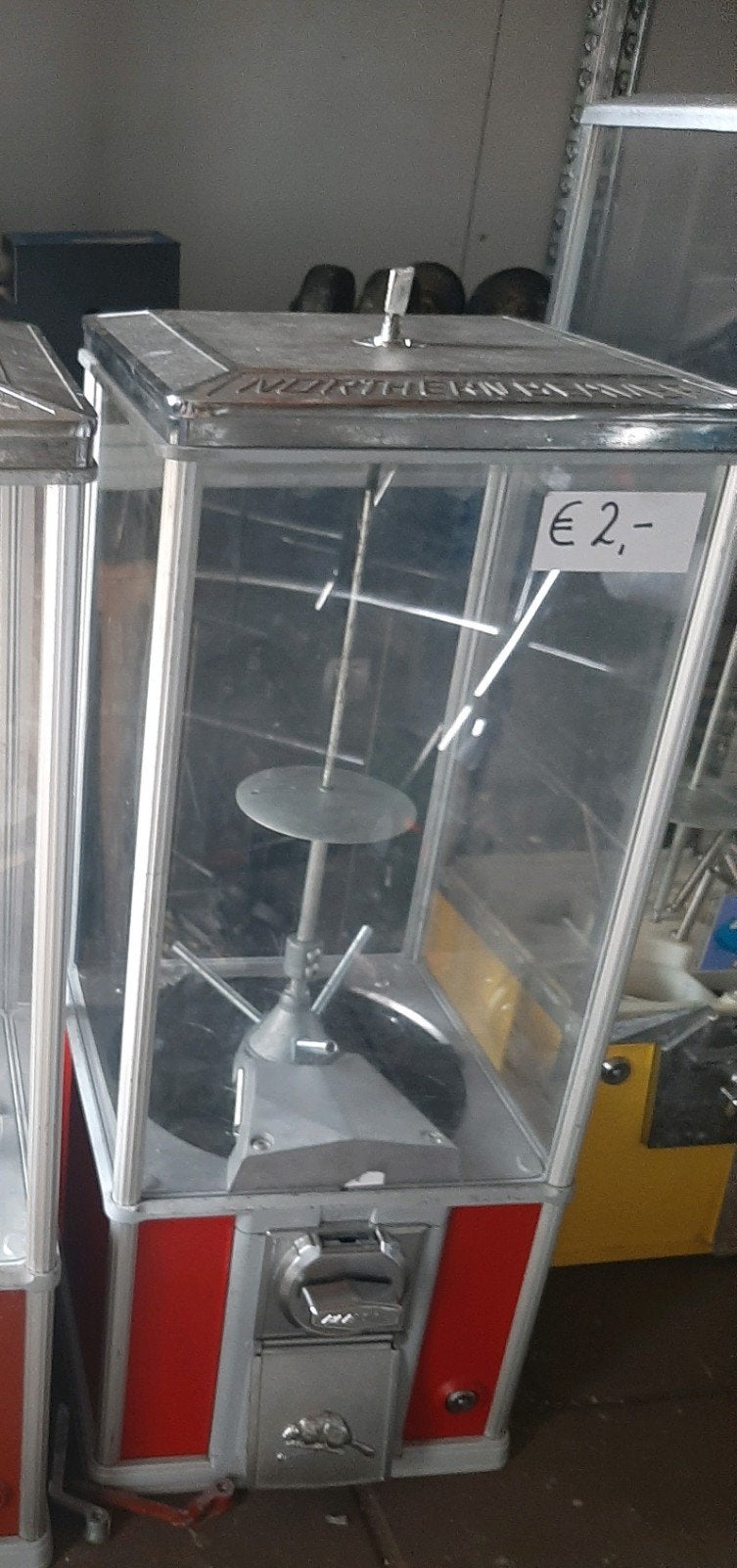 Beaver capsule automaat, Ophalen, Gebruikt